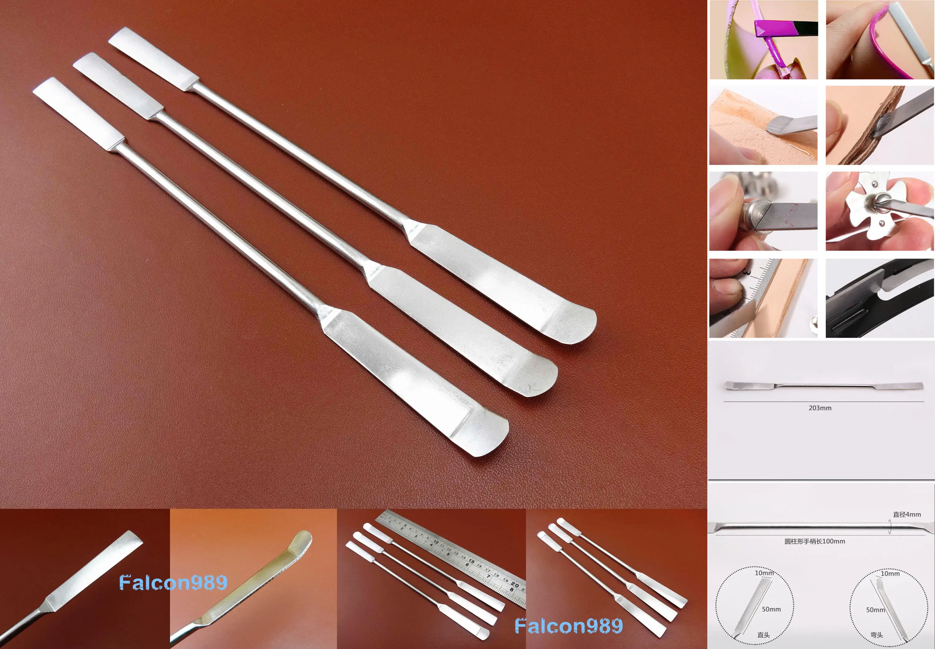 20 видов кожаных ремесел столешница Pro Edge окантовка покраска роликовый аппликатор