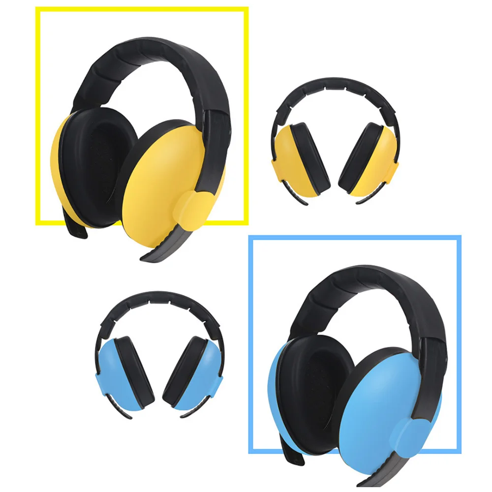 Детские наушники Защита слуха регулируемые шумоподавление защита ушей для детей