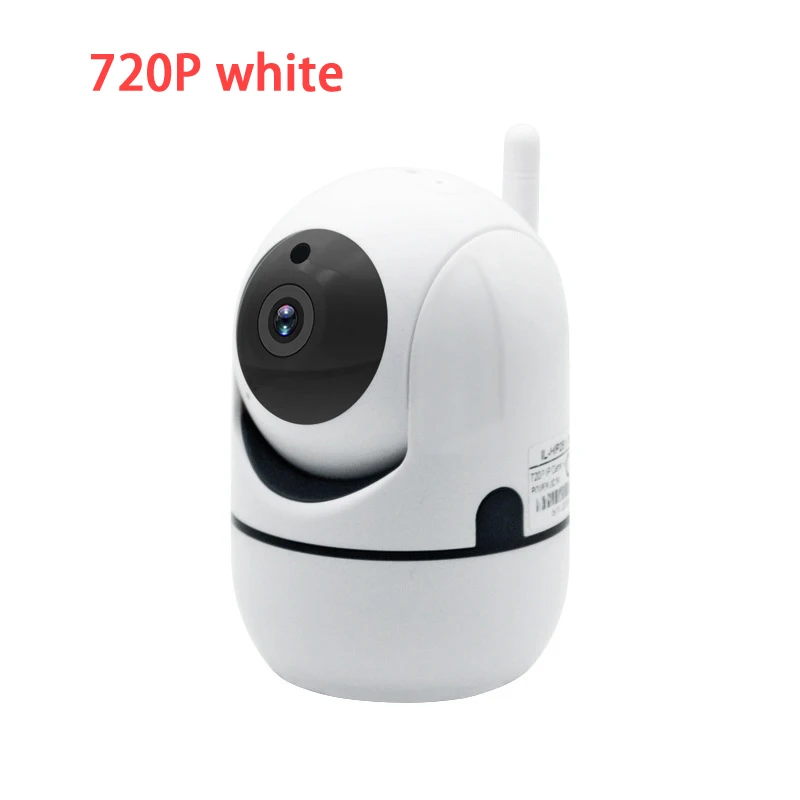 720p White 1080P облачная IP камера, домашняя охранная камера наблюдения, автоматическая отслеживающая сетевая камера с wifi, беспроводная CCTV камера, мини wifi камера - Цвет: 720p White