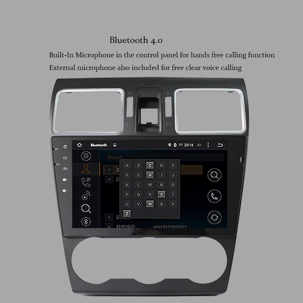 9-дюймовый Восьмиядерный Автомобильный GPS-навигатор Android 10 0 для Subaru Forester 2015-2022