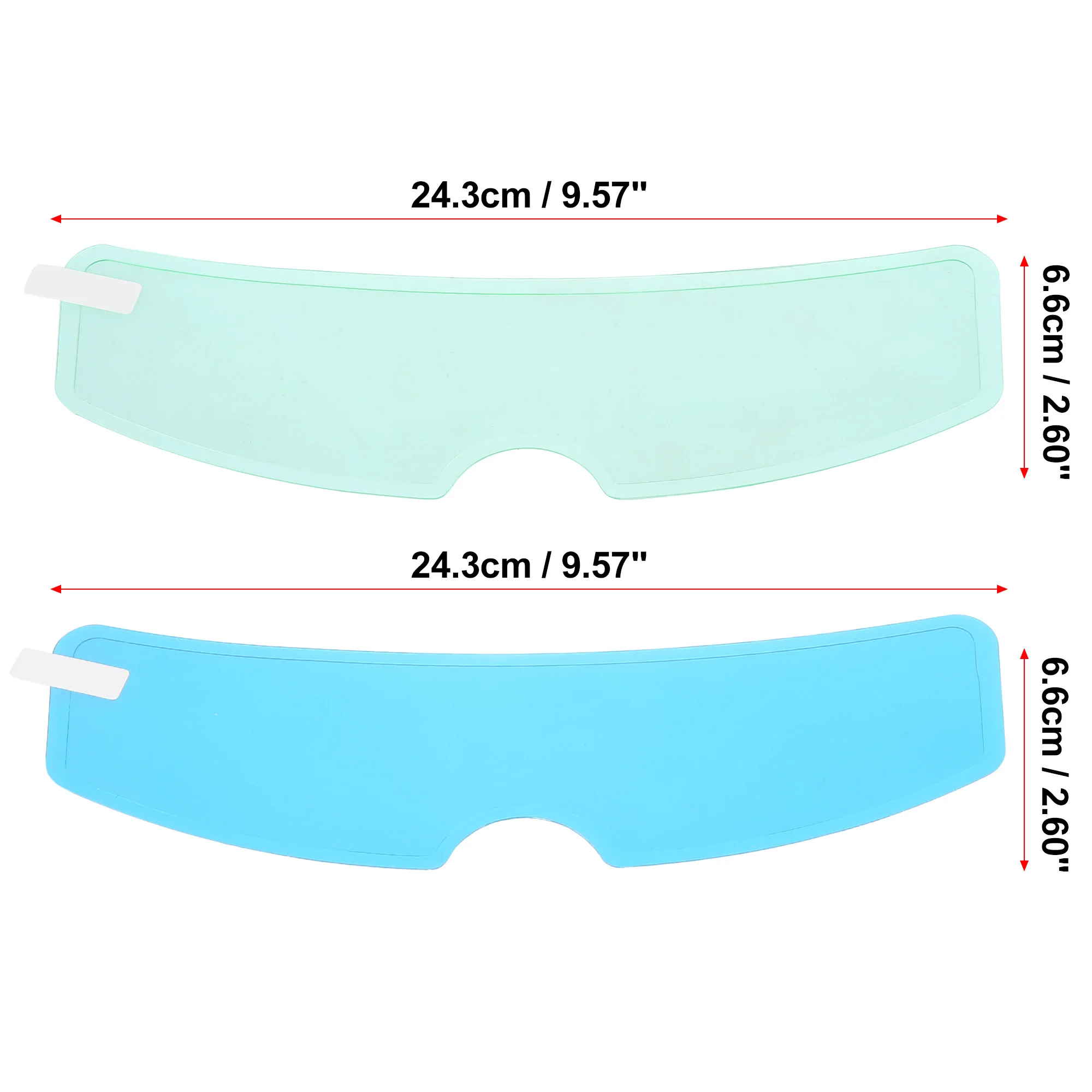 Противотуманная пленка для мотоциклетного шлема Motoforti защита от дождя защитная