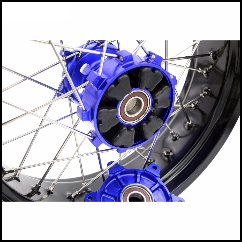 Комплект приводных колес Supermoto Cush 3 5/4 5*17 &quotдля YAMAHA WR250F 2001-2018 WR450F 2003-2018 Supermotard