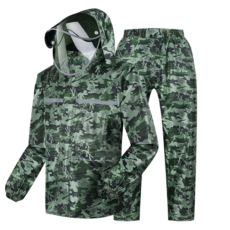 Непромокаемые штаны дождевик куртка комплект для взрослых уличный походный