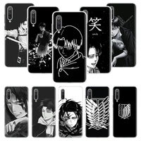 Hot Attack Titan Anime Phone Case For Xiaomi Poco Nfc Note Pro Lite 11i 10T CC9 Cover Fundas