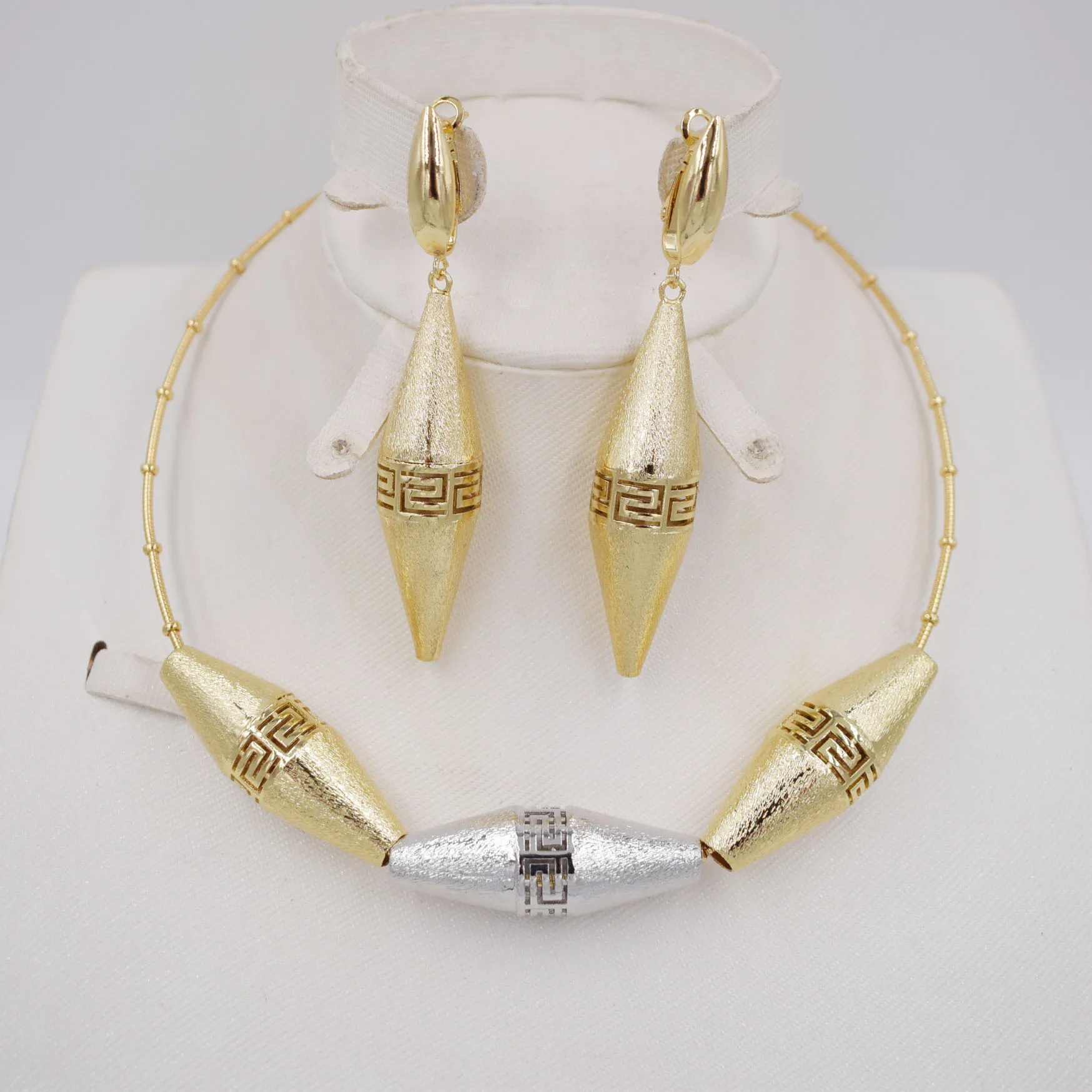 Новый дизайн высокое качество Италия 750 цвет золото искусственные африканские