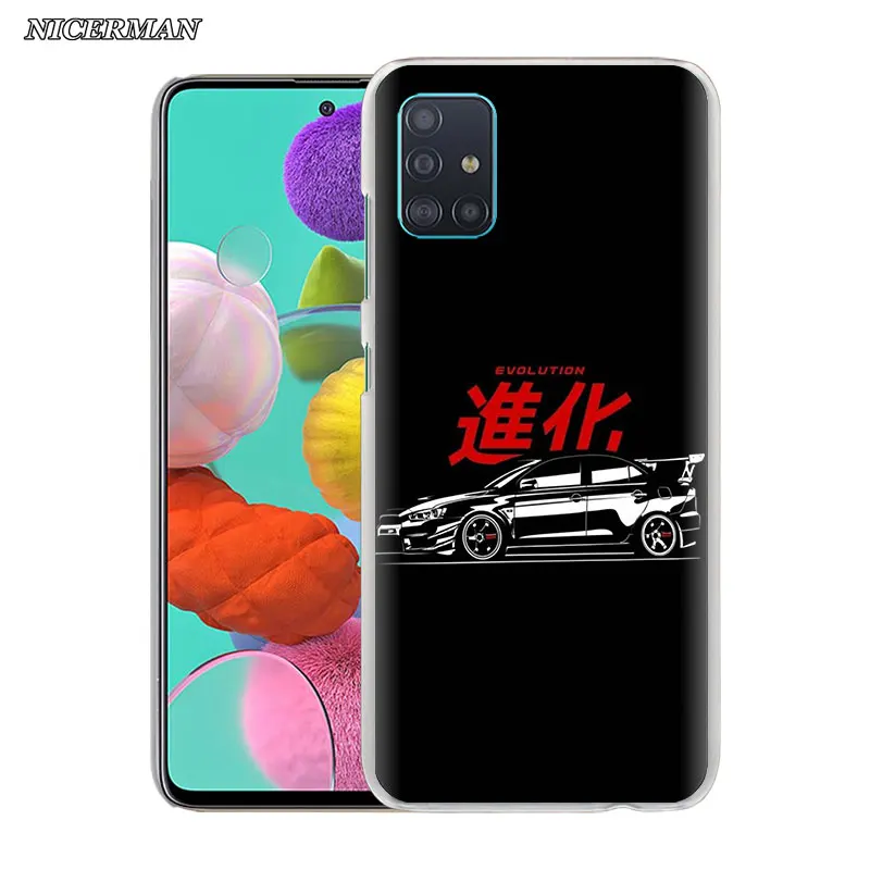 Спортивный чехол для телефона jdm drift Жесткий Чехол Samsung Galaxy M10s M20 M30s M40 M11 M21 M31 M51 A7 A9