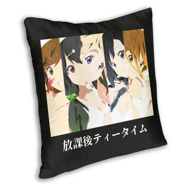 Чехол-Подушка с музыкальным Аниме K-On-Yui Hirasawa 55x55 см домашний декоративный милый