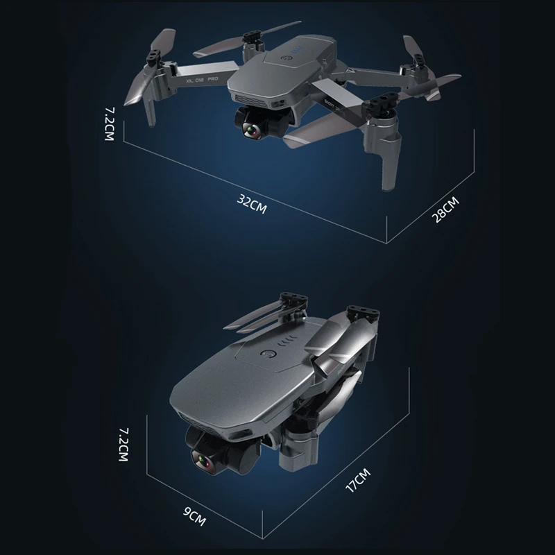 

GPS Drone 4k Professional Two-axis Gimbal Quadcopter with Camera HD Dron Optical Flow Positioning Altitude Hold Foldable Drones