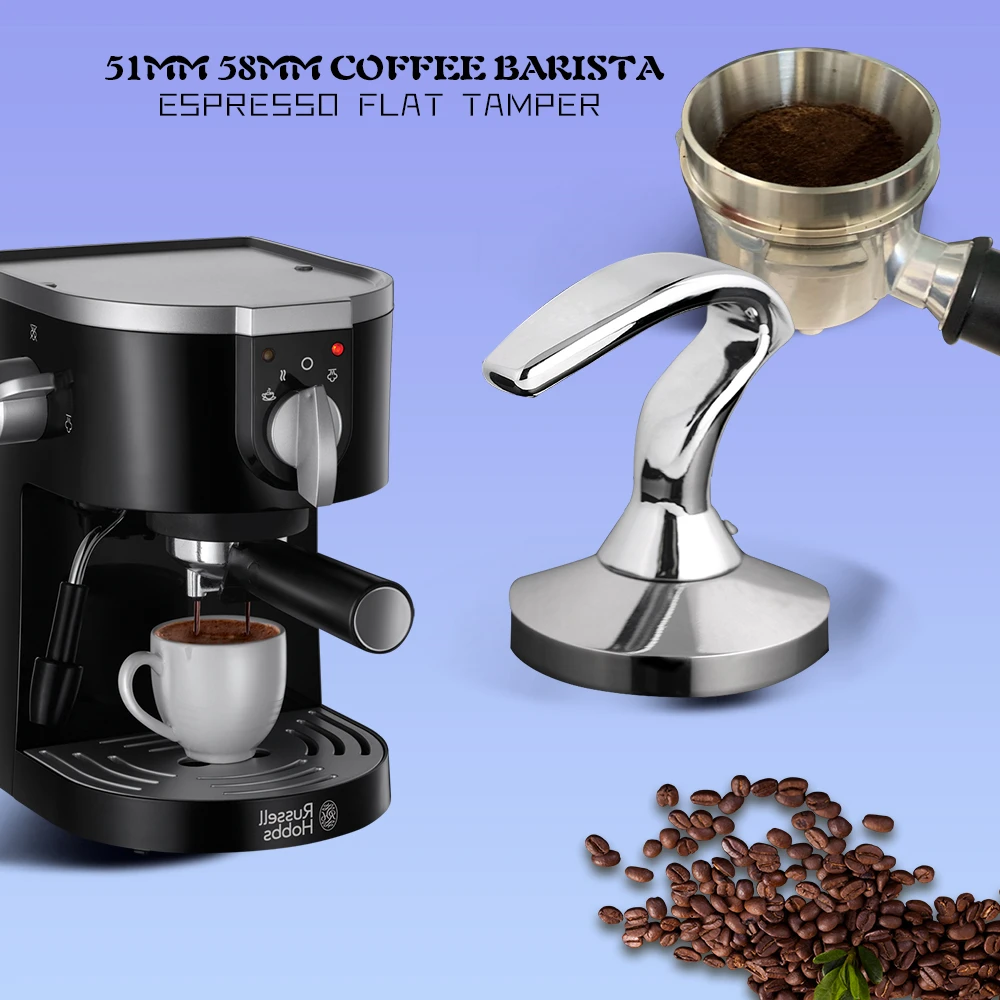 Кофемолка Breville Delonghi Krups из нержавеющей стали 51/54/58 мм Es press o кофемолка|Темперы для