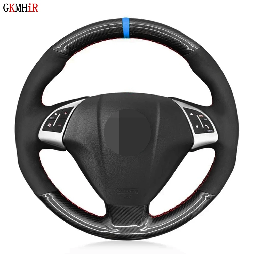 

Black Suede Car Steering Wheel Cover For Fiat Grande Punto Bravo Linea 2007-2019 Qubo Doblo Opel Combo Vauxhall Combo 2012-2017