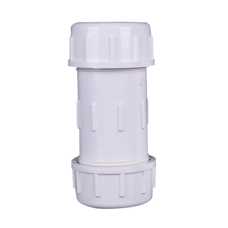 

1 Pcs Pvc Quick Connector PVC Water Supply Pipe Telescopic Water Saving Hose Emergency Repair Quick Connect