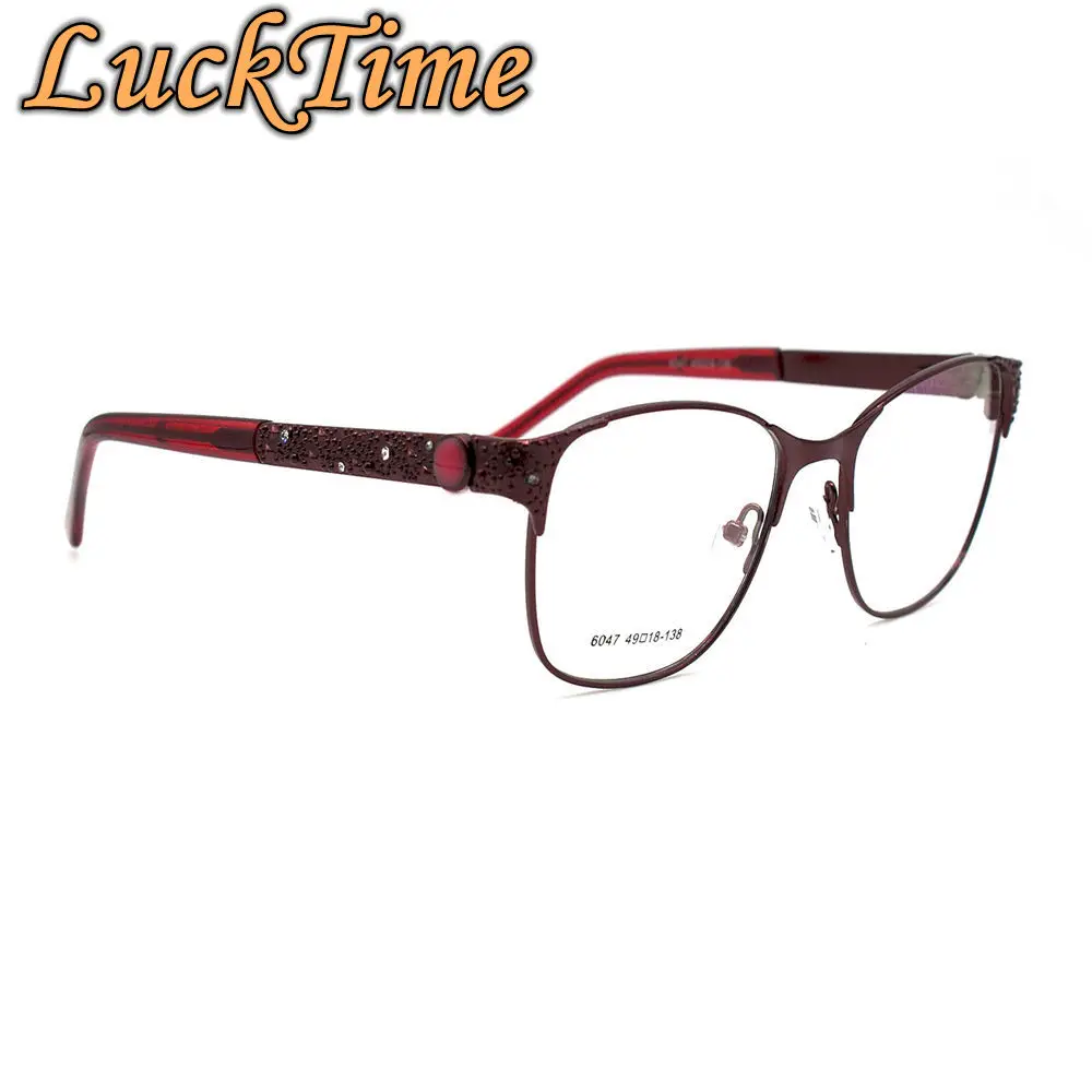 Женская оправа для очков LuckTime из сплава повседневная в стиле ретро близорукости