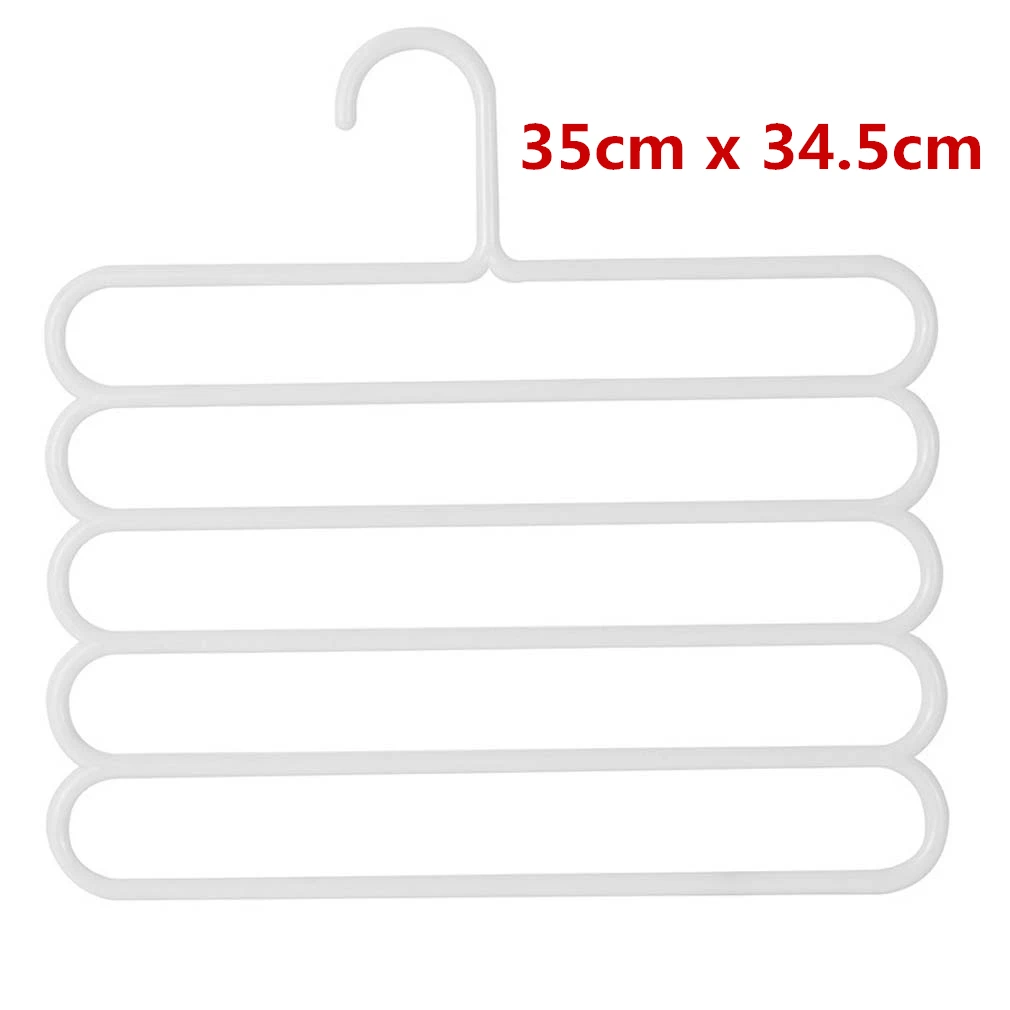 E 35X34.5cm Вешалка для одежды, органайзер для одежды, 1 шт., многослойная вешалка для одежды, Perchas Para La Ropa - Цвет: E 35X34.5cm