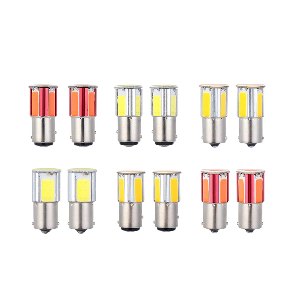 Горячая продажа 2 шт 1156 1157 P21W COB 24SMD Светодиодный лампа для автомобиля задний