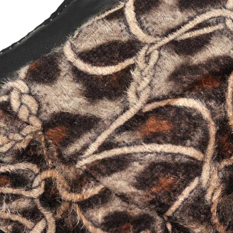 ASILETO/большие размеры 46 ботинки на молнии среднем каблуке женская обувь высоком с