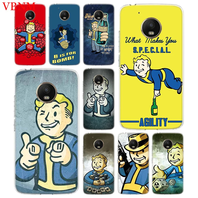 Fallout Новый чехол для телефона vegas Motorola Moto G7 G6 G5S G5 E4 Plus G4 E5 Play X4 заказной | Мобильные
