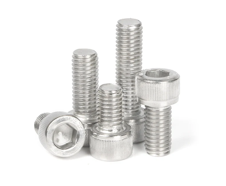 

10pcs M5 DIN912 304 Stainless Steel Hexagon Socket Head Cap Screws Inner Hex Socket Bicycle Bolt Metric Thread Allen