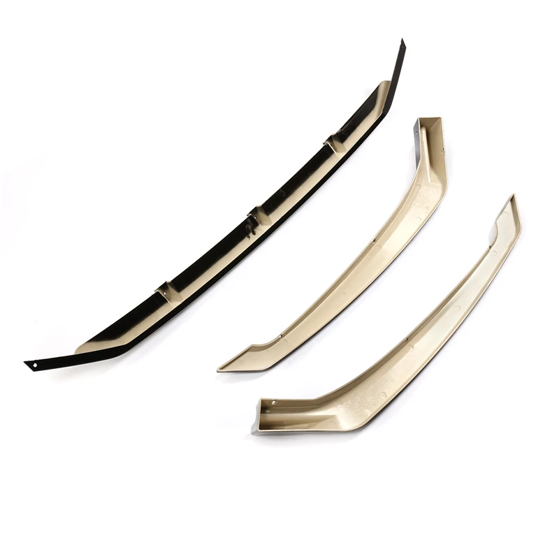 Автомобильный передний бампер спойлер блеск черный для Hyundai Elantra 2017 2018