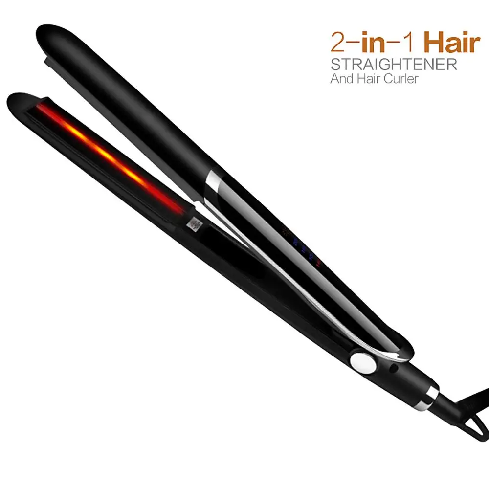 Выпрямитель для волос утюжок отрицательный инфракрасный выпрямитель щипцы