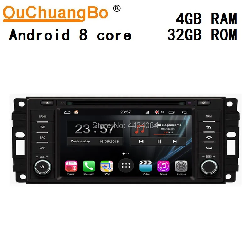 Ouchuangbo автоголовное устройство S300 платформа android 9 0 для Chrysler Sebring Dodge Jeep поддержка