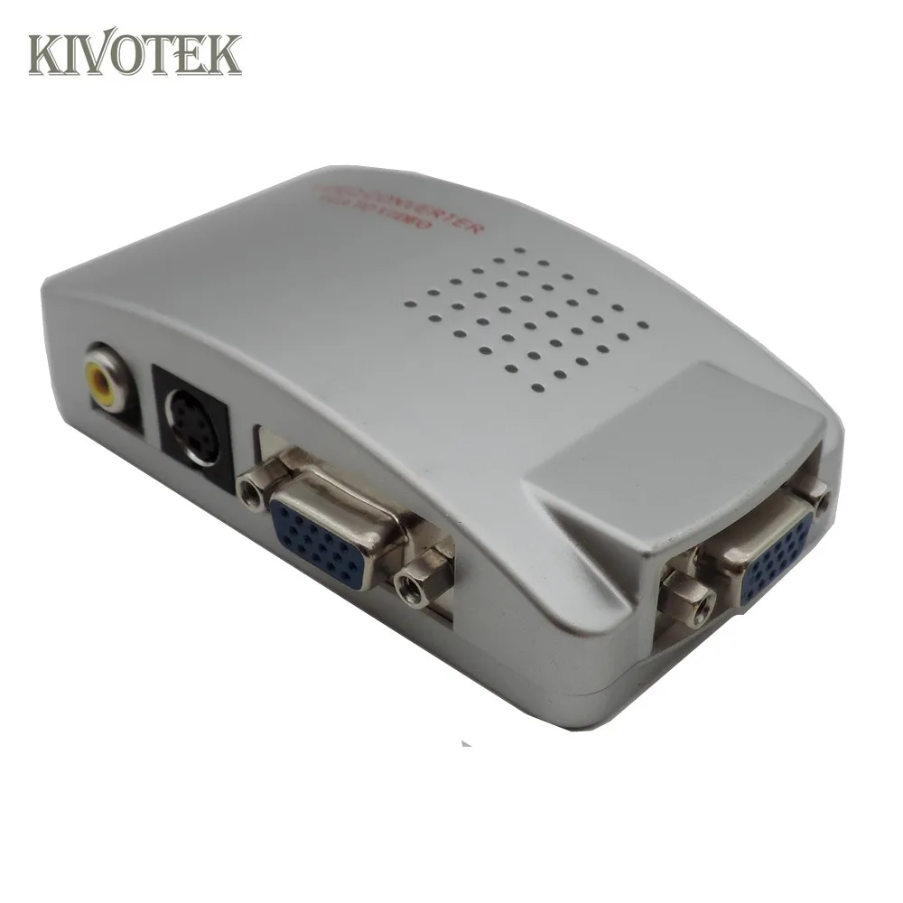 Универсальный адаптер NTSC PAL VGA для ТВ AV RCA конвертер видео переключатель коробка