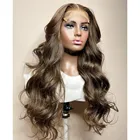 Парик Zesen на шнуровке Женский, синтетические вьющиеся волосы для косплея, натуральный черный, предварительно выщипанные Детские волосы, 28 дюймов