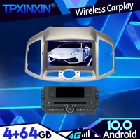 for chevrolet captiva 2012 2017 px6 ips android 10 0 carplay 4g64g tape recoder multimedia player navi gps auto radio head unit