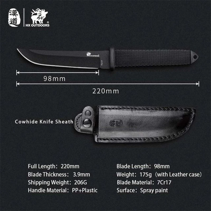 Тактический нож Hando 7CR17 стальной японский охотничий Клинок с фиксированным