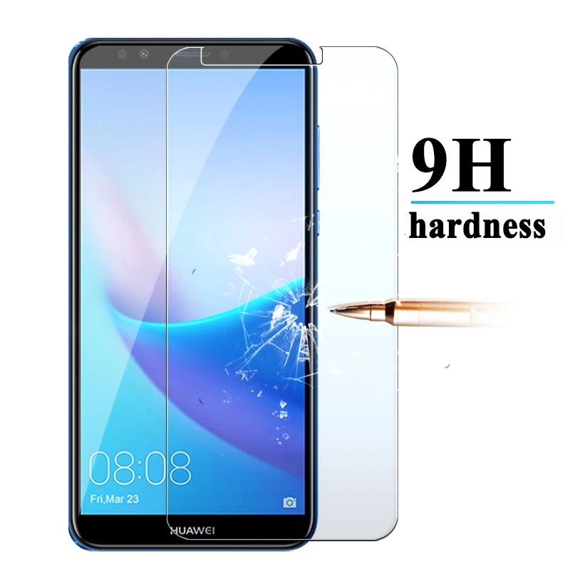 Защитное стекло для huawei y6 prime 2018 armor tempered huaweii y5 2017 ii защита экрана huawey y 5 6 huaway huawie