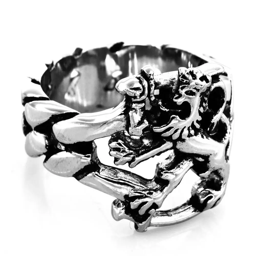 UNISEX FSR10W10 FANSSTEEL из нержавеющей стали ювелирные изделия в Финляндии Leo Lion перстень FSR10W83 - Цвет основного камня: UNISEX FSR10W10