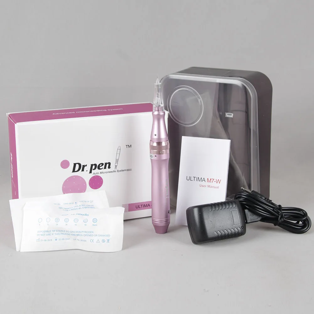 Ultima M7 Derma Pen Tattoo Makeup MTS Skin Care Tool Dr.pen Auto Electric Microneedling System Stamp Kits Dermapen Mesotherapy