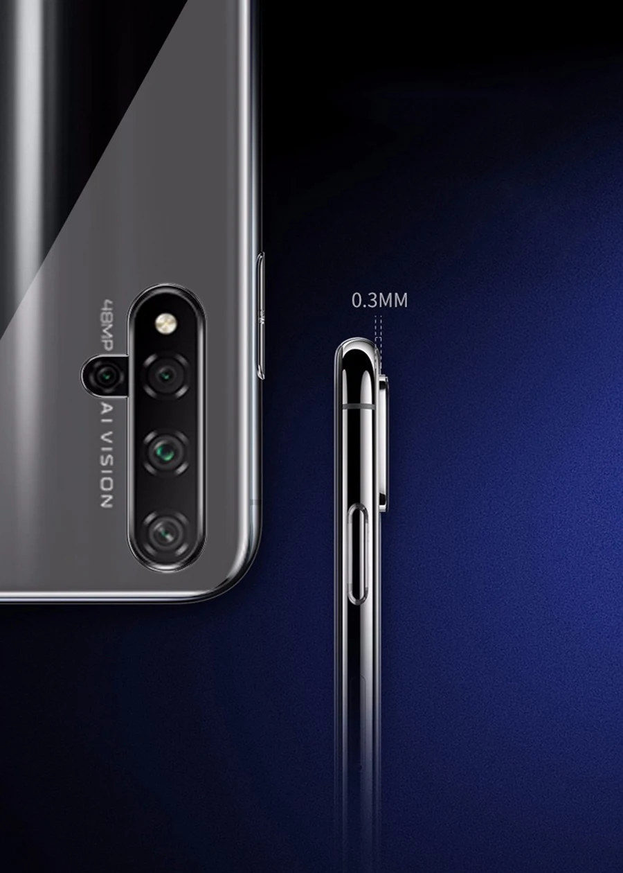 Мягкий прозрачный чехол из ТПУ для huawei P30 Pro Lite силиконовый чехол для huawei Honor 20 9X P20 Nova 5 Pro View 20 прозрачный чехол