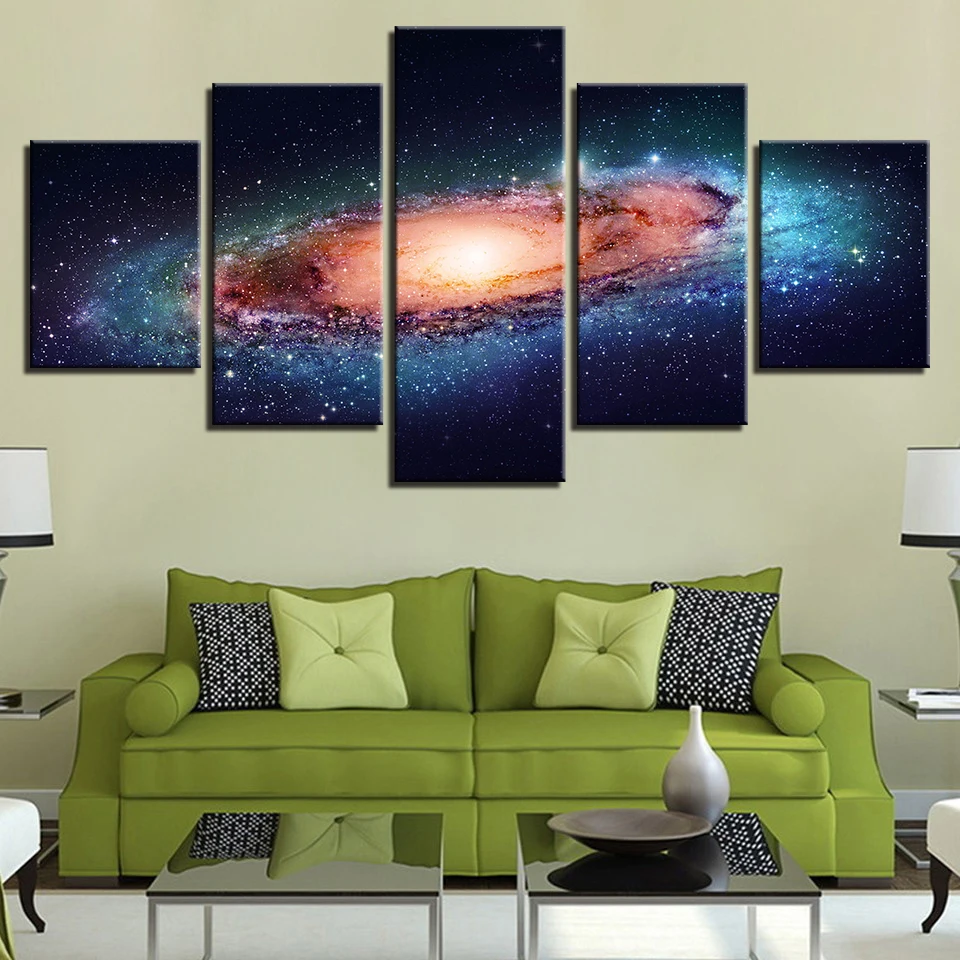 Spaceman земля Юпитер Венера Солнце Луна и Вселенная 5 шт. настенные картины для