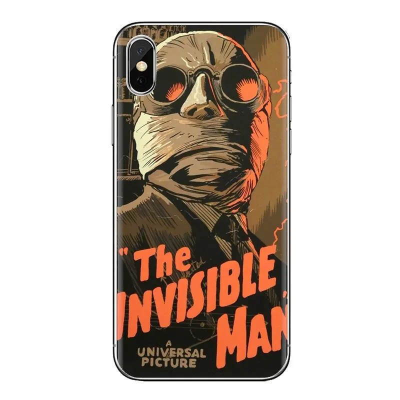 Soft Transparent Shell Covers The Invisible Man For Huawei Nova 2 3 2i 3i Y6 Y7 Y9 Prime Pro GR3 GR5 2017 2018 2019 Y5II Y6II |