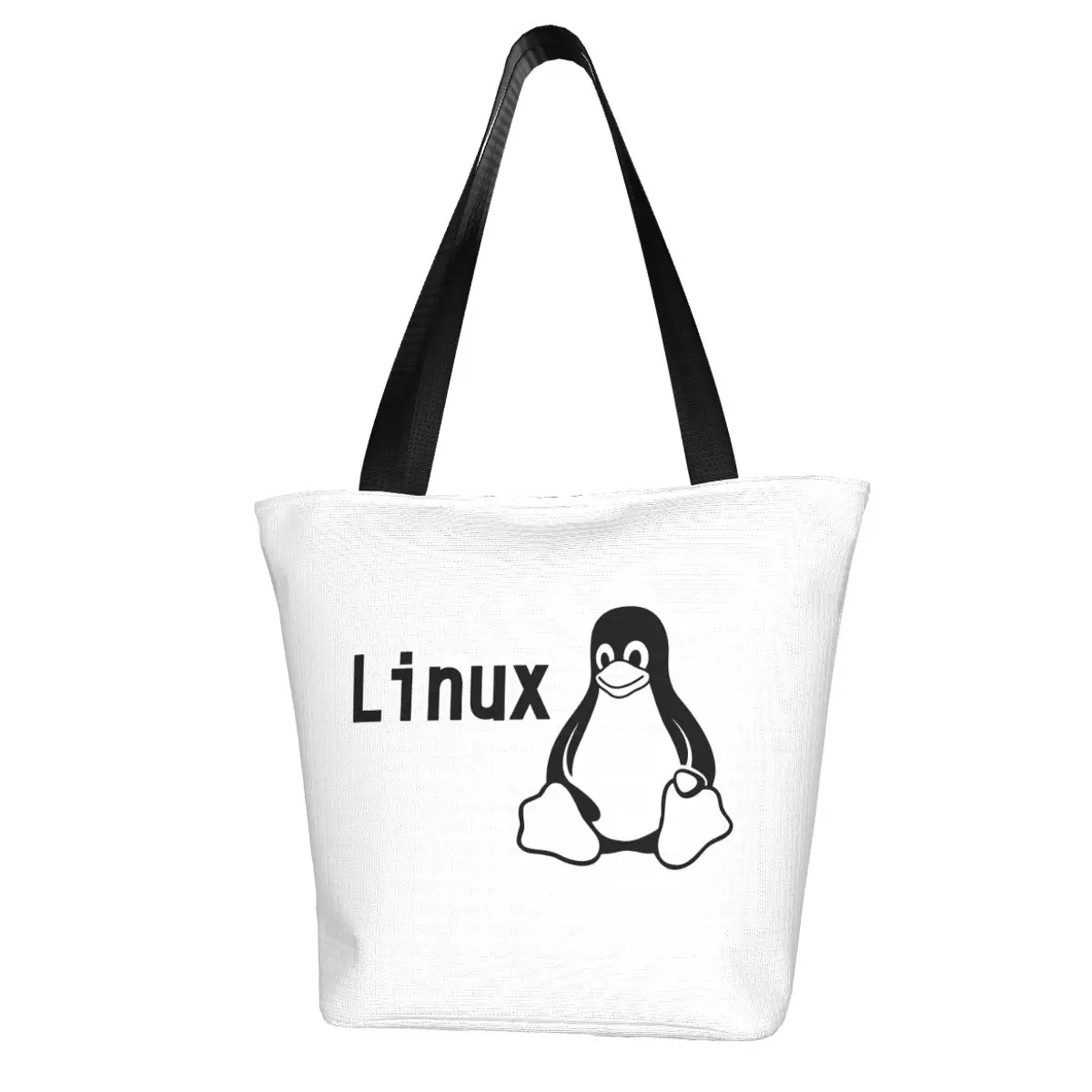 Linux Shopping Bag Aesthetic Cloth Outdoor Handbag Female Fashion Bags