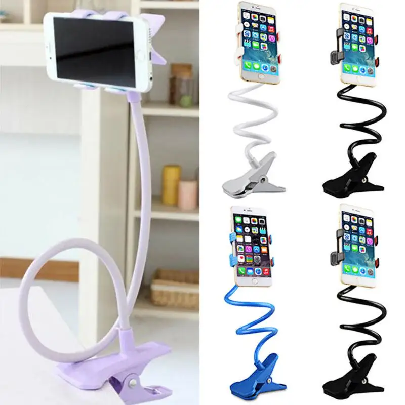 

Flexible Lazy Long Arms Bed Stand Clip Holder For Mobile Phone Desktop Tablet