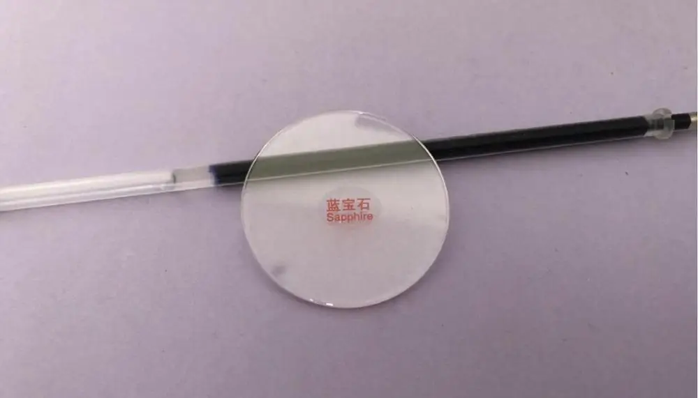 

1.6mm Thick Double Dome Concave Sapphire Crystal