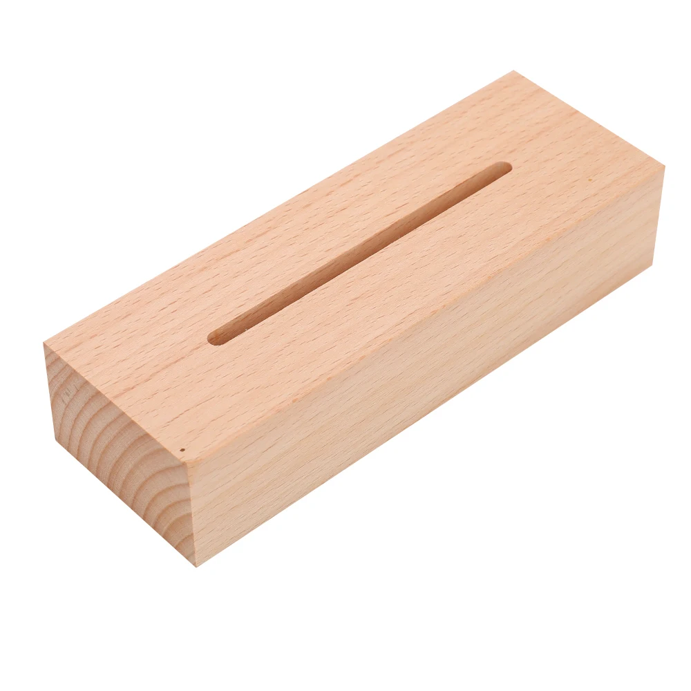 

Led Lamp Base 3D Night Light Romantic Modern Wood Lamp Base Luminous Lamp Holder