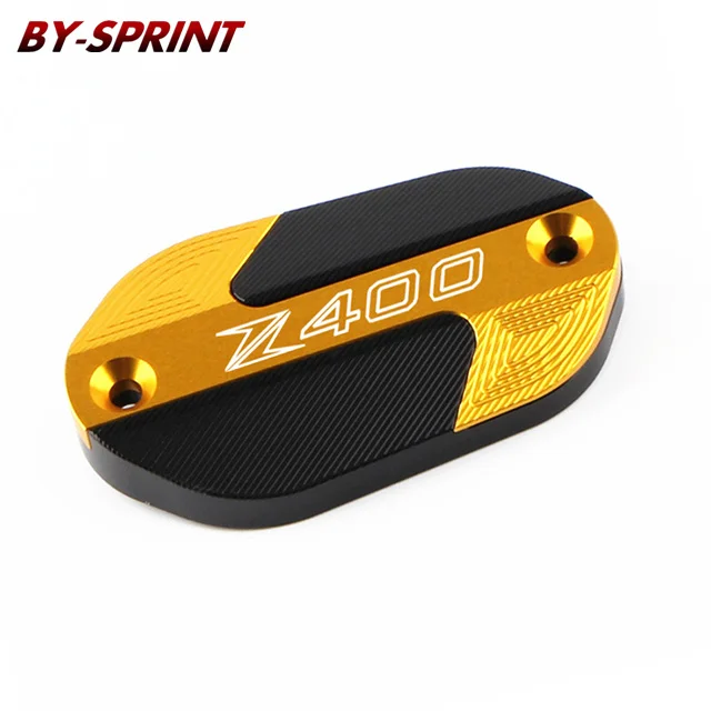 

Motorcycle Aluminum Front Brake Fluid Cylinder Master Reservoir Cover With LOGO For Kawasaki Z400 Z 400 z400 2019 2020 2021
