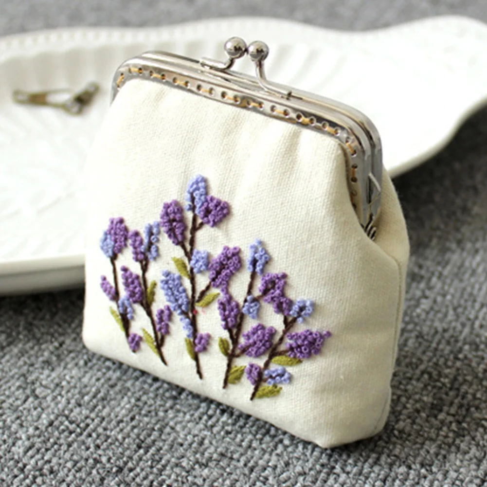 Женский кошелек для монет ручной работы маленький в китайском стиле сумочка