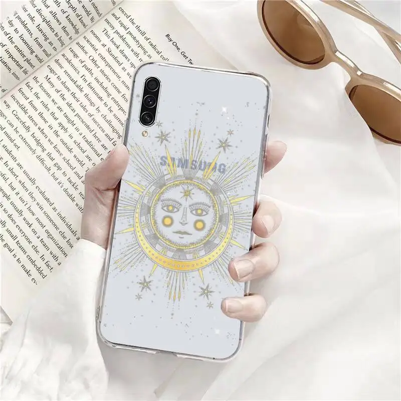 

Tarot constellation love Phone Case Transparent for Samsung s9 s10 s20 Huawei honor P20 P30 P40 xiaomi note mi 8 9 pro lite plus