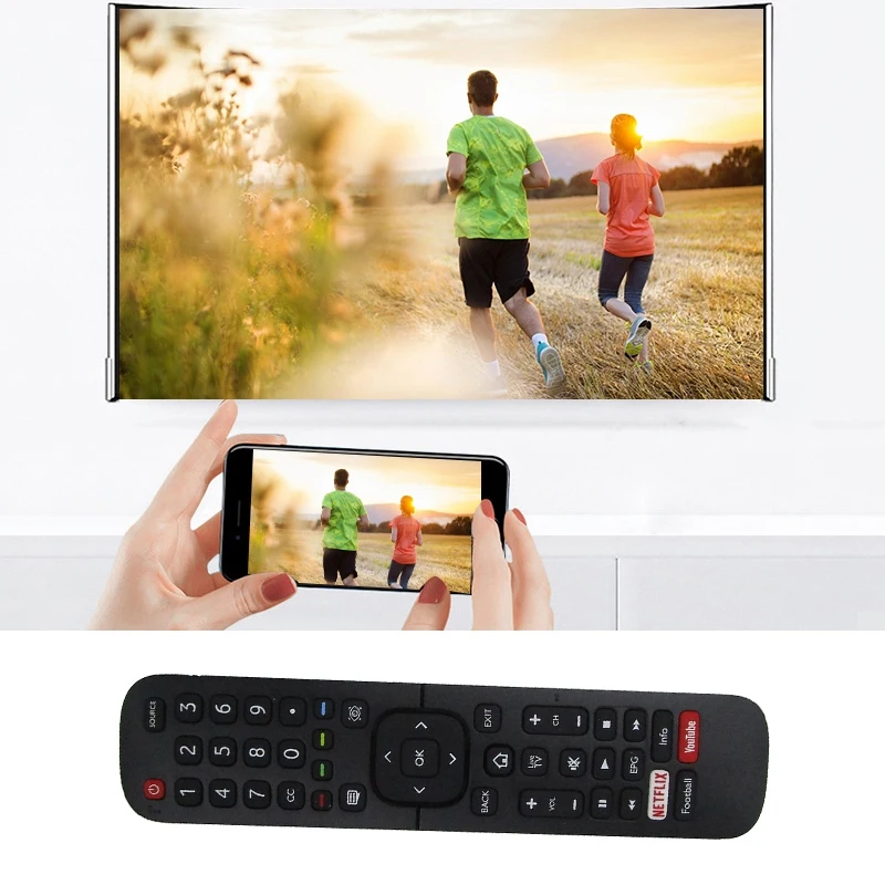 Пульт дистанционного управления для Hisense EN2BJ27H Ultra HD HDR 4K Smart Светодиодный LCD TV |