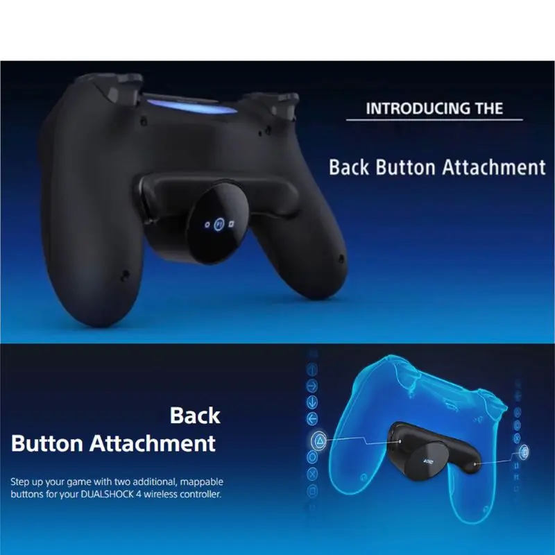 

2021 New Replacement For PS4 Gamepad Back Button Attachment Joystick Rear Buttons