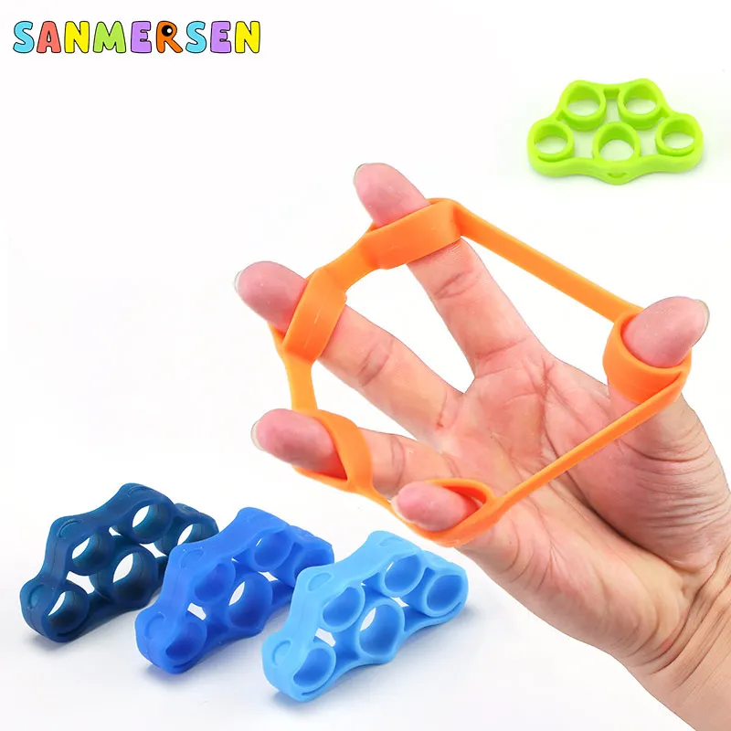 Силиконовый съемник для пальцев улучшенный держатель тренировочная игрушка