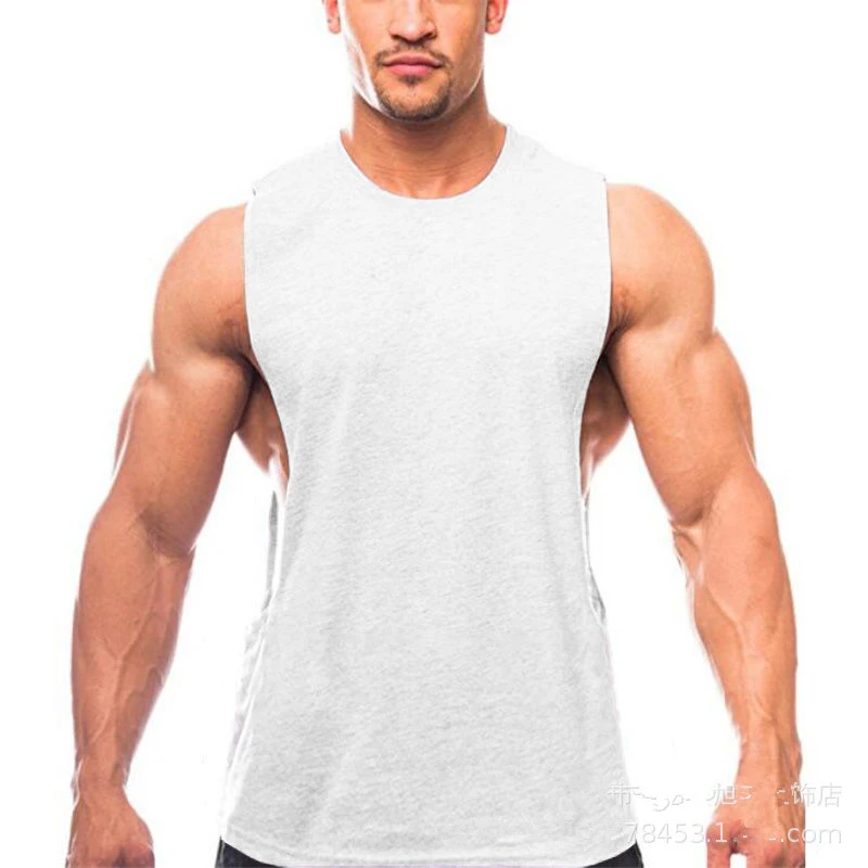 Семь Джо хлопок тренажерный зал топы на бретельках без рукавов Топы для