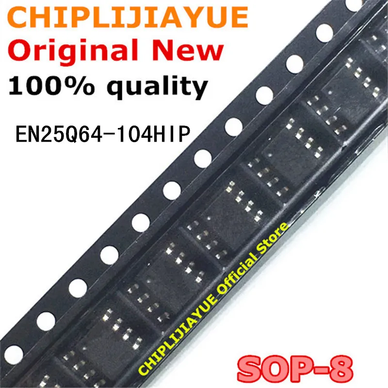 Набор микросхем EN25Q64-104HIP SOP-8 EN25Q64 104HIP 25Q64 SOP8 SMD 5-10 шт. | Электронные компоненты и