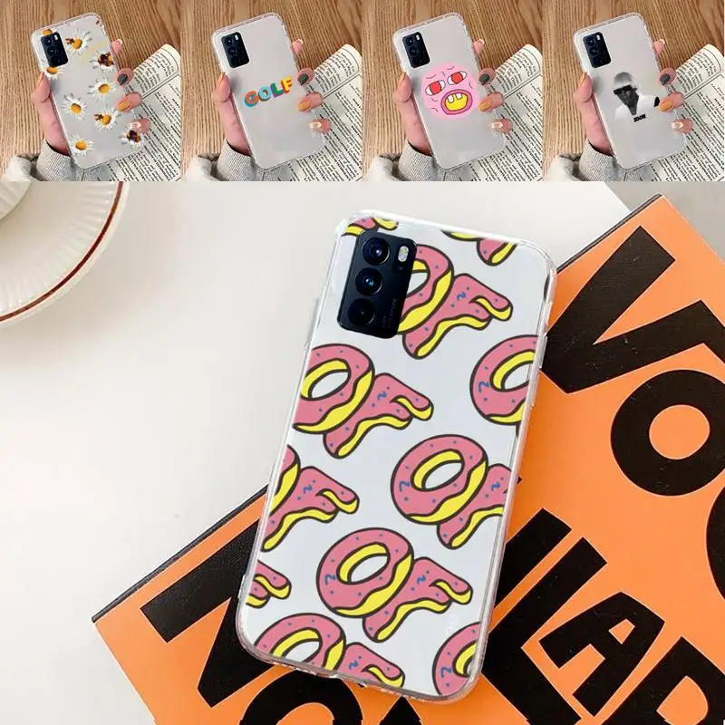 

Tyler Creator golf Phone Case Transparent For oppo A57 A93 A73 A59 A55 A72 A77 A79 A83 A91 A92 A11 F9 A53 A52 S