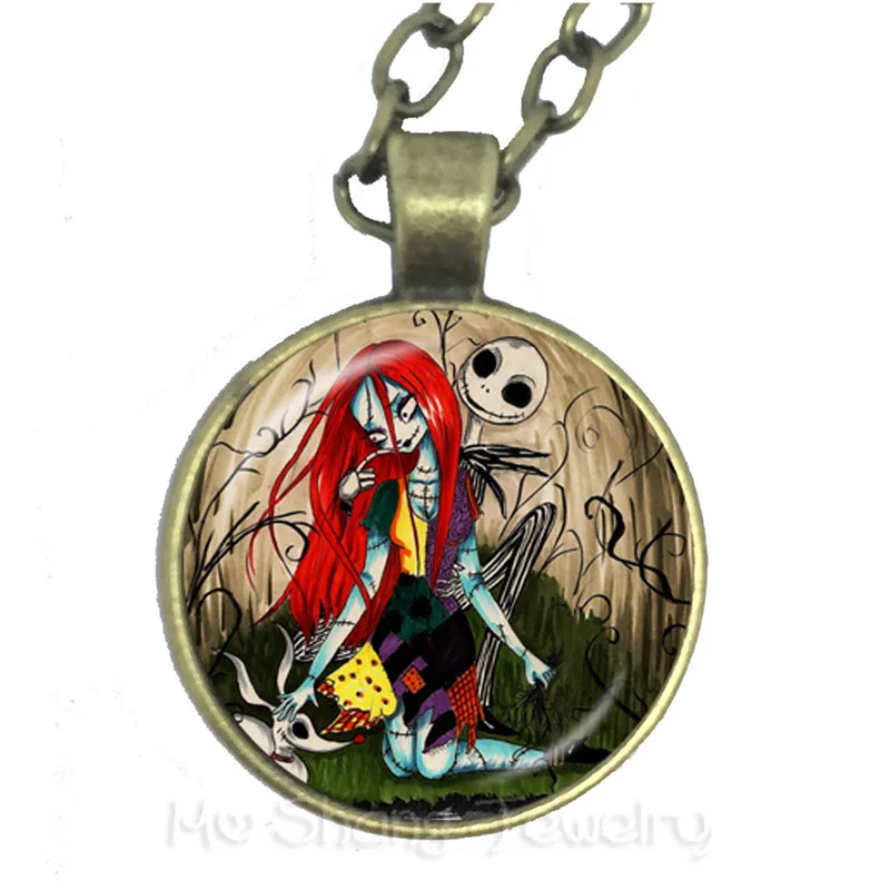 Ожерелье с гиперболом джека скеллингтона кошмар перед рождеством ожерелье