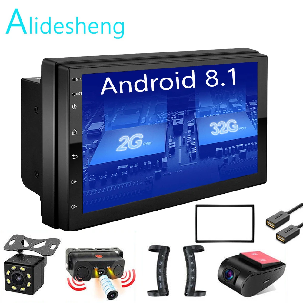 LEHX " автомобильный Android 8,1 автомобильный Радио Автомобильный gps навигатор мультимедийный видео плеер dvd для Volkswagen Nissan hyundai Kia toyata CR-V