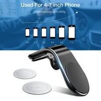 metal car phone holder magnetic phone holders air vent clip mount stand for tablets smartphones suporte telefone accessories
